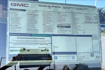 2026 GMC Sierra 2500 HD SLT