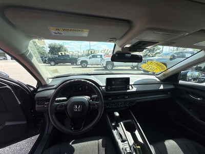 2025 Honda Accord Sedan SE