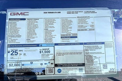 2026 GMC Terrain AT4