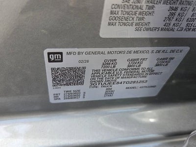 2026 GMC Sierra 1500 AT4