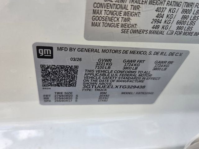 2026 GMC Sierra 1500 AT4