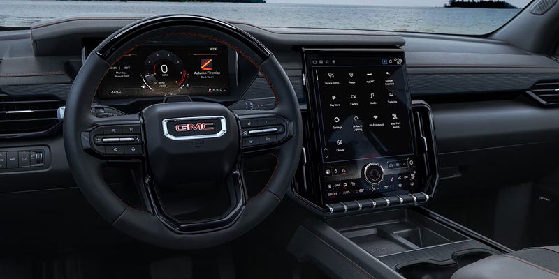 2026 GMC Acadia interior dashboard