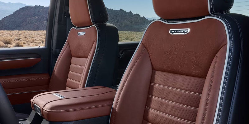 Premium leather interior seats
