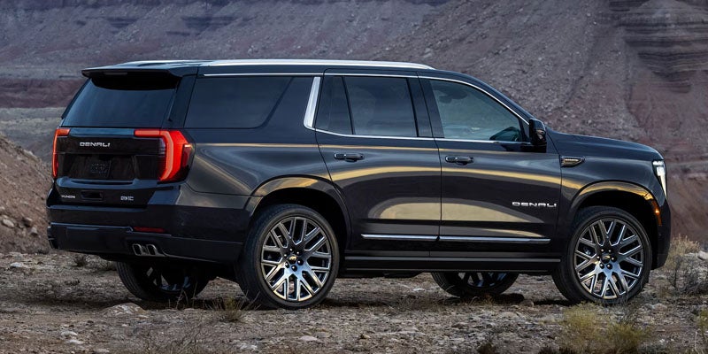 2026 GMC SUV side profile exterior view